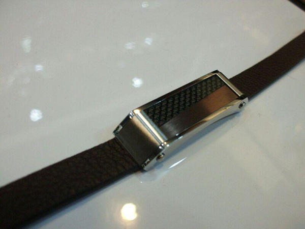 خرید پستی دستبند مردانه چرم طبیعی ساعتی 2